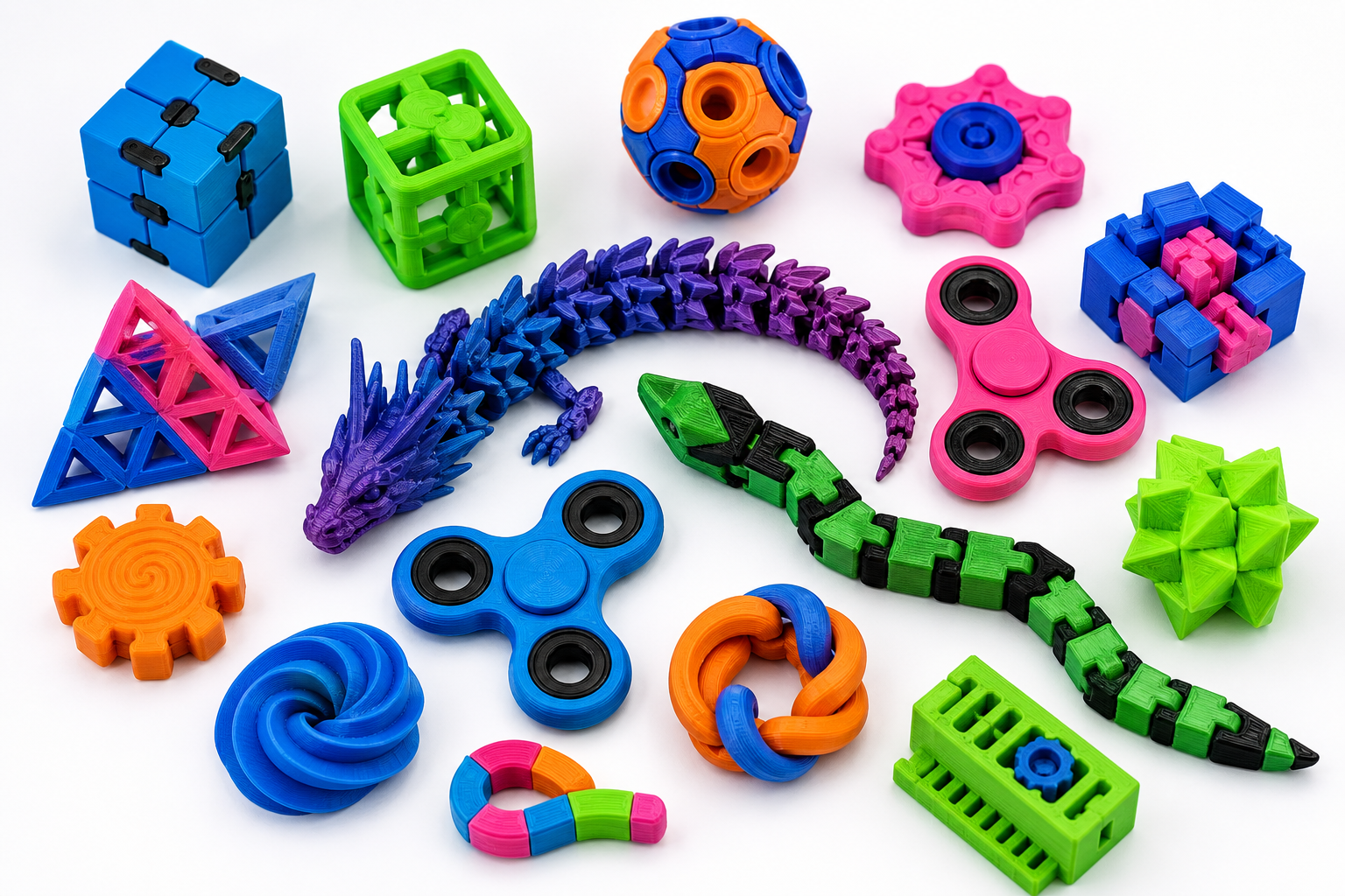 Top 5 3D Printed Fidget Toys You Need Right Now ππ