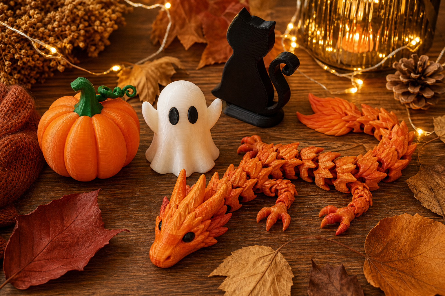 🎃 7 Spooky-Cute Fall & Halloween 3D Prints to Make This Season